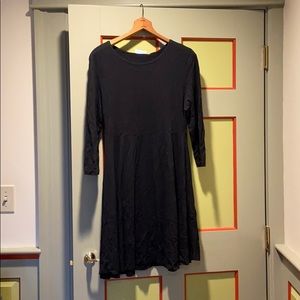 Jersey long sleeve dress